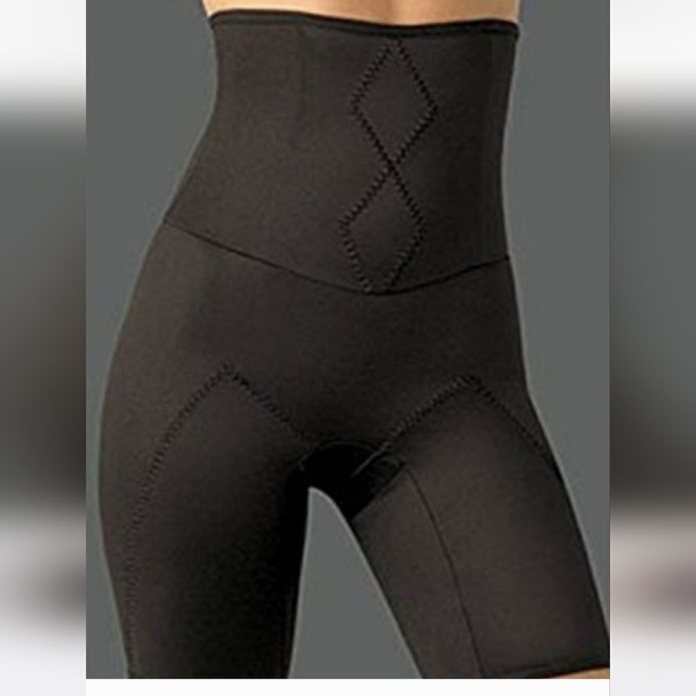 Flexees BlackโHigh-Waisted Shapewear